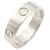 Anel Cartier Love em ouro branco 18K Dourado  ref.1525158