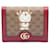 GUCCI x Doraemon Portefeuille Bi-fold GG Supreme Cuir Toile Marron Rouge  ref.1525197