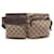 Gucci GG Canvas Waist Bag Brown Beige Leather Cloth  ref.1525207