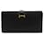 Hermès Hermes Bearn Soufflet Black Bi-Fold Long Wallet Leather  ref.1525236