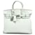 Hermès Sac à main Hermes Birkin 25 blanc Cuir  ref.1525260