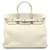 Hermès Hermes Birkin 40 Handbag in White Togo Leather  ref.1525268