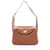 Bolso de Hombro Hermès Lindy 26 Oro Castaño Cuero  ref.1525280