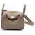 Hermès Hermes Lindy Etoupe Shoulder Bag Beige Leather  ref.1525299