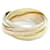 Anello Trinity Cartier in oro 18K Oro bianco Oro giallo Oro rosa  ref.1525303