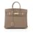 Sac à main Hermès Birkin 25 Etoupe Cuir Marron  ref.1525329