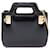 Salvatore Ferragamo Black Leather Chain Shoulder Bag  ref.1525350