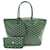 Goyard Saint Louis PM Tote Bag Green Cloth  ref.1525447