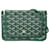 Bolsa de ombro Goyard Plume Pouch Wallet Verde Lona  ref.1525448