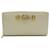 Gucci Ivory Leather Long Wallet Cream  ref.1525480