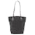 Bolso tote de lona GG de Gucci Negro Cuero Lienzo  ref.1525540