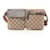 Gucci GG Canvas Waist Bag Brown Beige Leather Cloth  ref.1525577