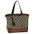 Céline SAC À MAIN CELINE Triomphe Toile Marron Auth 82167  ref.1525617