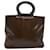 Céline Sac à main en toile Macadam CELINE marron Auth 81446  ref.1525702