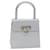 Sac à main Gancini Salvatore Ferragamo en acier inoxydable argent authentique 81633A Argenté  ref.1525756