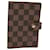 LOUIS VUITTON Agenda PM Damier Ebene Couverture Planificateur de Jour R20700 LV Auth th5124  ref.1525768