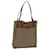 Sac fourre-tout GUCCI GG Supreme en cuir PVC beige et marron 002 115 0135 Auth ti1798  ref.1525781