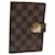 LOUIS VUITTON Agenda PM Koala en Damier Ebene Couverture R21011 Auth 82201  ref.1525787