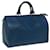 LOUIS VUITTON Epi Speedy 30 Handtasche Toledo Blau M43005 LV Auth 82518 Leder  ref.1525800