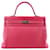 Hermès Kelly 35 leather bag Pink  ref.1525843