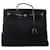 Hermès Herbag handbag Black Cloth  ref.1525848