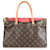 Louis Vuitton Litchi Monogram Canvas Pallas Pink Cloth  ref.1525884