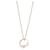 Pendentif en diamant Tiffany T en or rose 18k 0,06 CTW de Tiffany & Co.  ref.1525956