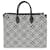 Louis Vuitton Gris Jacquard Depuis 1854 Onthego GM Toile Noir Blanc  ref.1525972