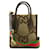 Borsa a Spalla Gucci Jumbo GG 2 Vie Marrone Beige Pelle Tela  ref.1526031