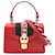 Sac à main Gucci Sylvie Sherry Line Cuir Rouge Multicolore  ref.1526063