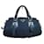 Tote Sac à main convertible Prada en tessuto et cuir Nylon Noir  ref.1526129