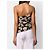 Emanuel Ungaro Top in seta nera floreale Ungaro Nero Beige Sabbia - vista 4