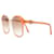 Lunettes de soleil vintage Yves Saint Laurent Orange Marron clair  - vue 2