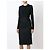 Jean Louis Scherrer Falda midi negra Jean-Louis Scherrer Negro - vista 2