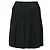 Minigonna in seta nera Chanel Nero