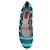 Ballerine Missoni blu e multicolori Multicolore - vista 4