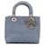 Sac à main Lady D-Lite Cannage moyen bleu Dior Toile  ref.1526299