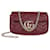 Gucci Red Matelasse Super Mini GG Marmont Bag Leather  ref.1526341