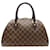 Brown Louis Vuitton Damier Ebene Ribera MM Handbag Leather  ref.1526365