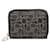 Céline Black Celine Horse Carriage Zip Around Small Wallet Cloth  ref.1526403