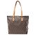 Borsa tote Cabas Mezzo in monogramma marrone Louis Vuitton