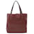 Red Hermès Bicolor Clemence Double Sens 45 Tote Bag Leather  ref.1526519