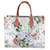 Louis Vuitton Tela Monogramma Metallica Argento LV Garden Onthego MM  ref.1526662