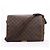 Borsa a tracolla Abbesses in tela Monogram Louis Vuitton M45257 Marrone