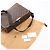 Borsa a tracolla Abbesses in tela Monogram Louis Vuitton M45257 Marrone - vista 15