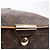 Borsa a tracolla Abbesses in tela Monogram Louis Vuitton M45257 Marrone - vista 7