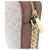 Borsa a spalla con logo Michael Kors Bianco/Marrone - vista 5