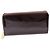 Cartera Larga Zippy Vernis Louis Vuitton M90416 Púrpura