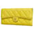 Classique Chanel Matelassé Cuir Jaune  ref.1528030