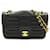 Bolsa de ombro com corrente Mademoiselle da Chanel Preto Couro  ref.1528055